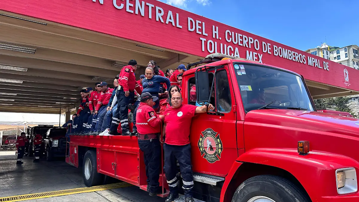 desfile bomberos